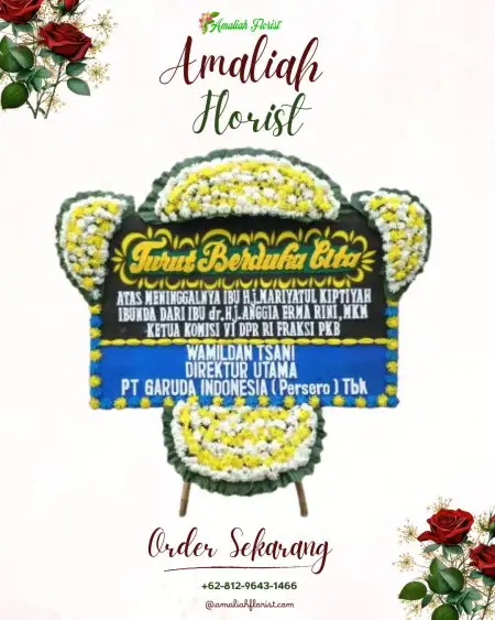 Papan Bunga Duka Pamijen